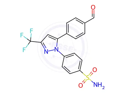 Chemical structure of Celecoxib Impurity 131
