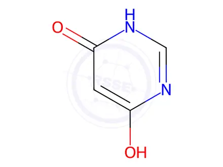 Chemical structure of 4,6-Dihydroxypyrimidine