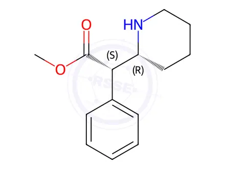Chemical structure of Methylphenidate Hydrochloride Impurity 2 (Methylphenidate Hydrochloride EP Impurity B)