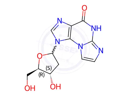 Chemical structure of Adenosine Impurity 110