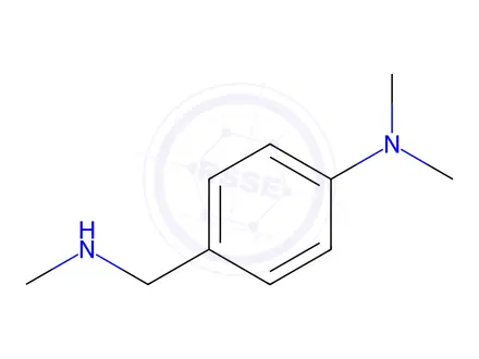 Chemical structure of N-Methyl-4-(diMethylaMino)benzylaMine Dihydrochloride