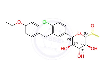 Chemical structure of Sotagliflozin Impurity 5
