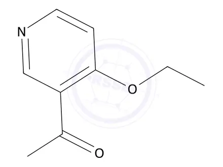 Chemical structure of 1-(4-Ethoxypyridin-3-yl)ethanone