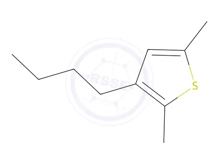 Chemical structure of Poly(3-butylthiophene-2,5-diyl), regioregular Electronic Grade