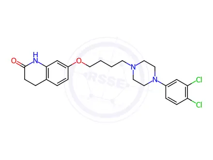 Chemical structure of Aripiprazole 3,4-Dichloro Impurity