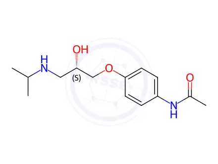 Chemical structure of Practolol Impurity 1