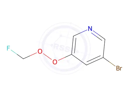 Chemical structure of 3-Bromo-5-(2-fluoroethoxy)pyridine