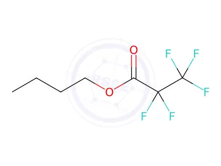 Chemical structure of n-Butyl Pentafluoropropionate