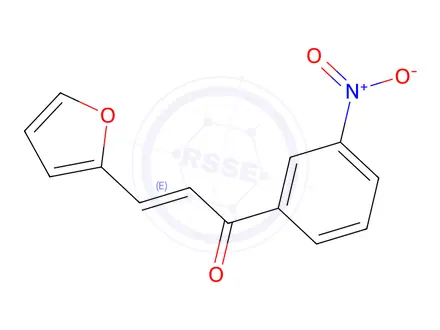 Chemical structure of (2E)-3-(Furan-2-yl)-1-(3-nitrophenyl)prop-2-en-1-one