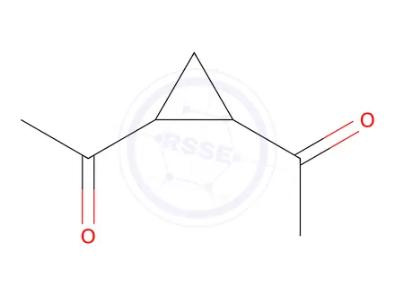 Chemical structure of 1,2-Diacetylcyclopropane