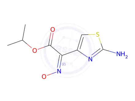 Chemical structure of Aminothioxime Isopropyl Acetate