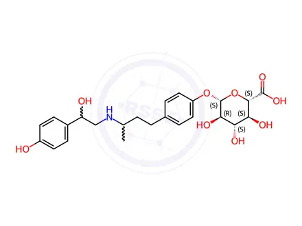 Chemical structure of Ractopamine Impurity 12