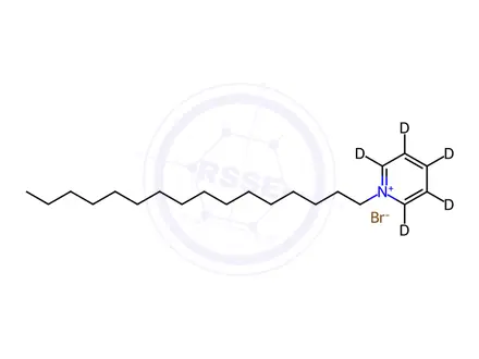 Chemical structure of Cetylpyridinium Bromide D5