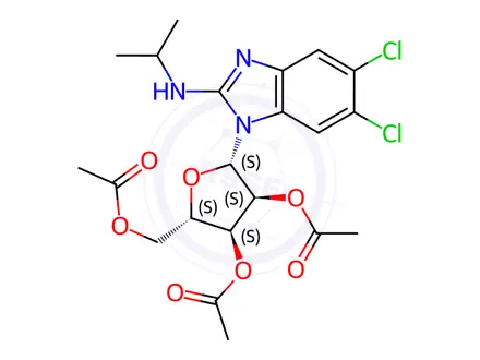 Chemical structure of Maribavir Impurity 36 Monomer