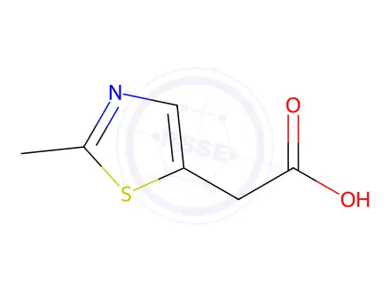 Chemical structure of (2-Methyl-thiazol-5-yl)-acetic acid