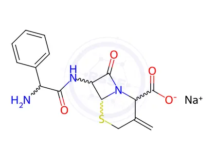 Chemical structure of Cephalexin Related Compound