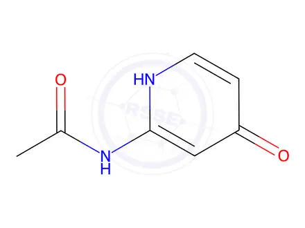 Chemical structure of N-(4-Hydroxypyridin-2-yl)acetamide