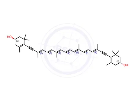 Chemical structure of Astaxanthin Impurity 5