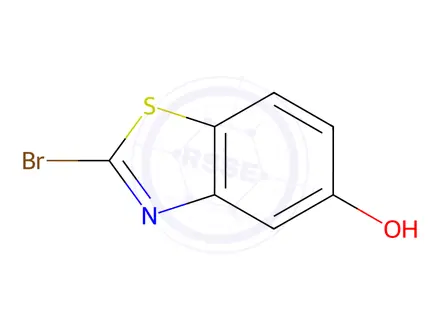 Chemical structure of 2-Bromo-5-hydroxybenzothiazole