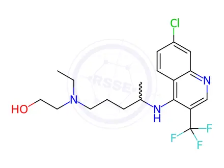 Chemical structure of Hydroxychloroquine Sulfate Impurity 77