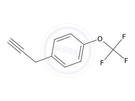 Chemical structure of 1-(Prop-2-yn-1-yl)-4-(trifluoromethoxy)benzene