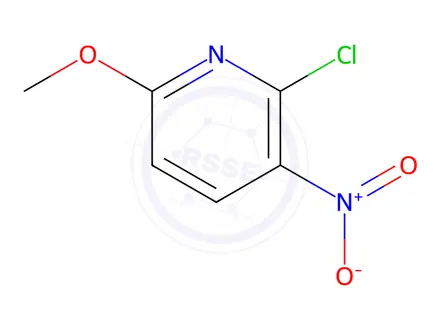 Chemical structure of 2-Chloro-6-methoxy-3-nitropyridine
