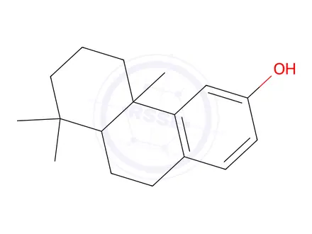 Chemical structure of 3-Phenanthrenol, 4b,5,6,7,8,8a,9,10-octahydro-4b,8,8-trimethyl-, (4bS,8aS)-