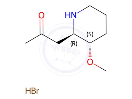 Chemical structure of Ridane Hydrobromide