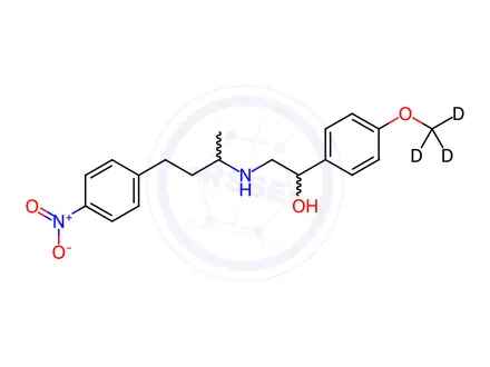 Chemical structure of Phenylethanolamine A-[D3]