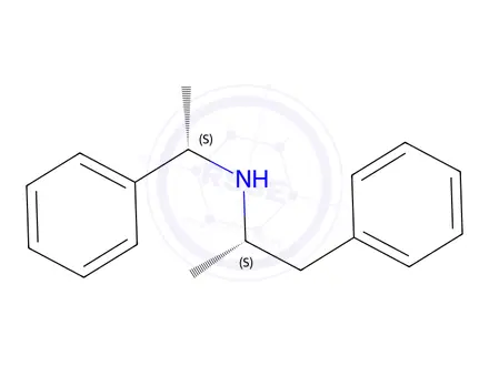 Chemical structure of (S)-1-Phenyl-N-((S)-1phenylethyl)propan-2-amine
