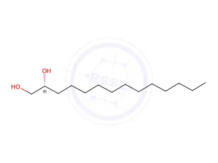 Chemical structure of (R)-1,2-TETRADECANEDIOL