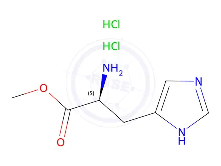 Chemical structure of H-His-OMe · 2 HCl