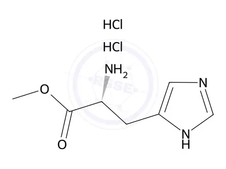 Chemical structure of D-Histidine Methyl Ester Hydrochloride