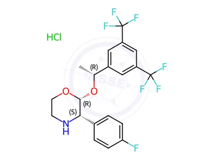 Chemical structure of Aprepitant Impurity 48
