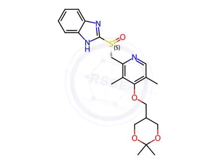 Chemical structure of Rabeprazole Sodium Impurity 55