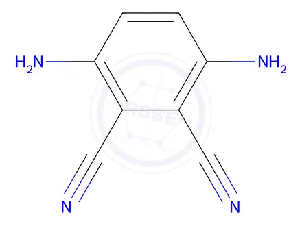 Chemical structure of 3,6-Diaminophthalonitrile
