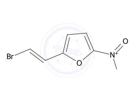 Chemical structure of 2-(2-Bromoethenyl)-5-nitrofuran