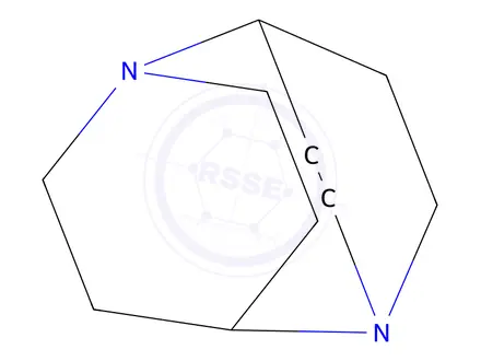 Chemical structure of 1,5-Diazatricyclo[4.2.2.22,5]dodecane