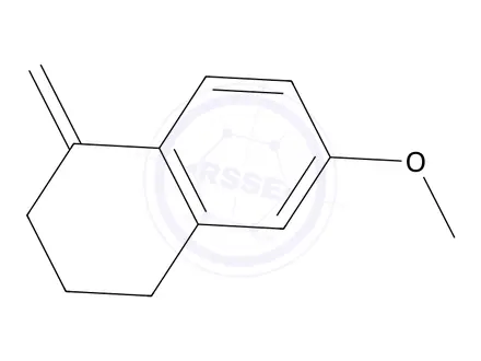 Chemical structure of 6-Methoxy-1-methylene-1,2,3,4-tetrahydronaphthalene