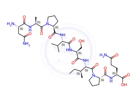 Chemical structure of Davunetide