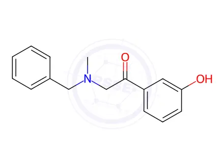 Chemical structure of Phenylephrine Hydrochloride Impurity 5 Monomer (Phenylephrine Hydrochloride EP Impurity E)
