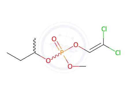 Chemical structure of (2,2-Dichlorovinyl)butylmethyl=phosphate