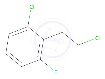 Chemical structure of 1-chloro-2-(2-chloroethyl)-3-fluorobenzene
