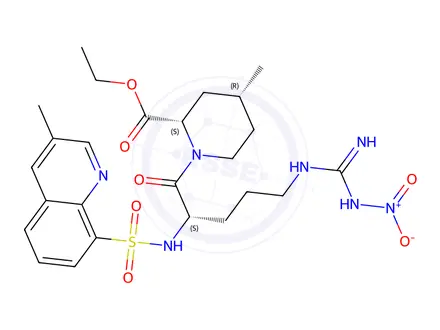Chemical structure of Argatroban Impurity 53
