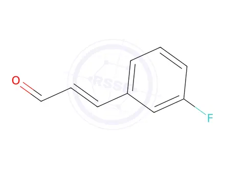 Chemical structure of 3-(3-Fluorophenyl)acrylaldehyde