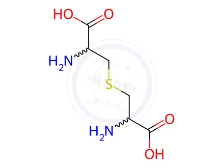 Chemical structure of Acetylcysteine Impurity 51(DL-Lanthionine)