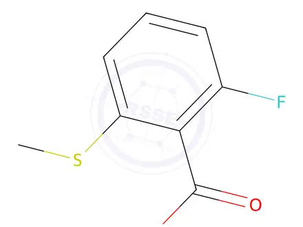 Chemical structure of 2-Fluoro-6-(methylsulfanyl)benzoic acid