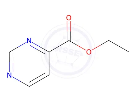 Chemical structure of Ethyl 4-Pyrimidinecarboxylate