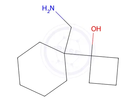 Chemical structure of 1-(1-(Aminomethyl)cyclohexyl)cyclobutan-1-ol