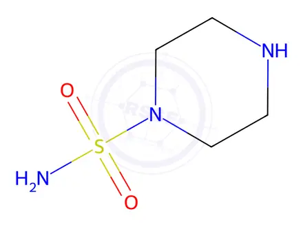 Chemical structure of piperazine-1-sulfonamide